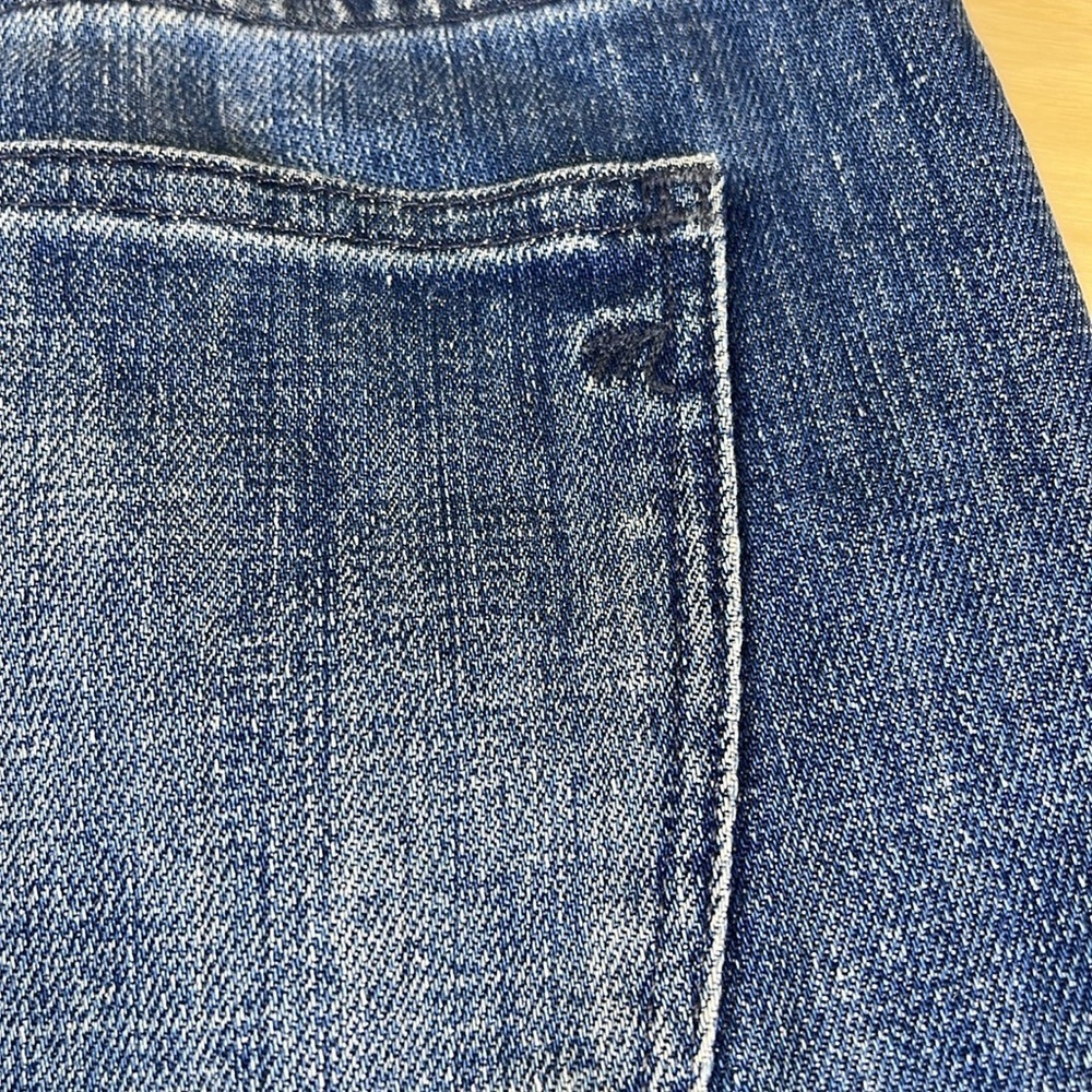Madewell The Slim Boyjean Patched-Up Edition Size 28 - Picture 13 of 14